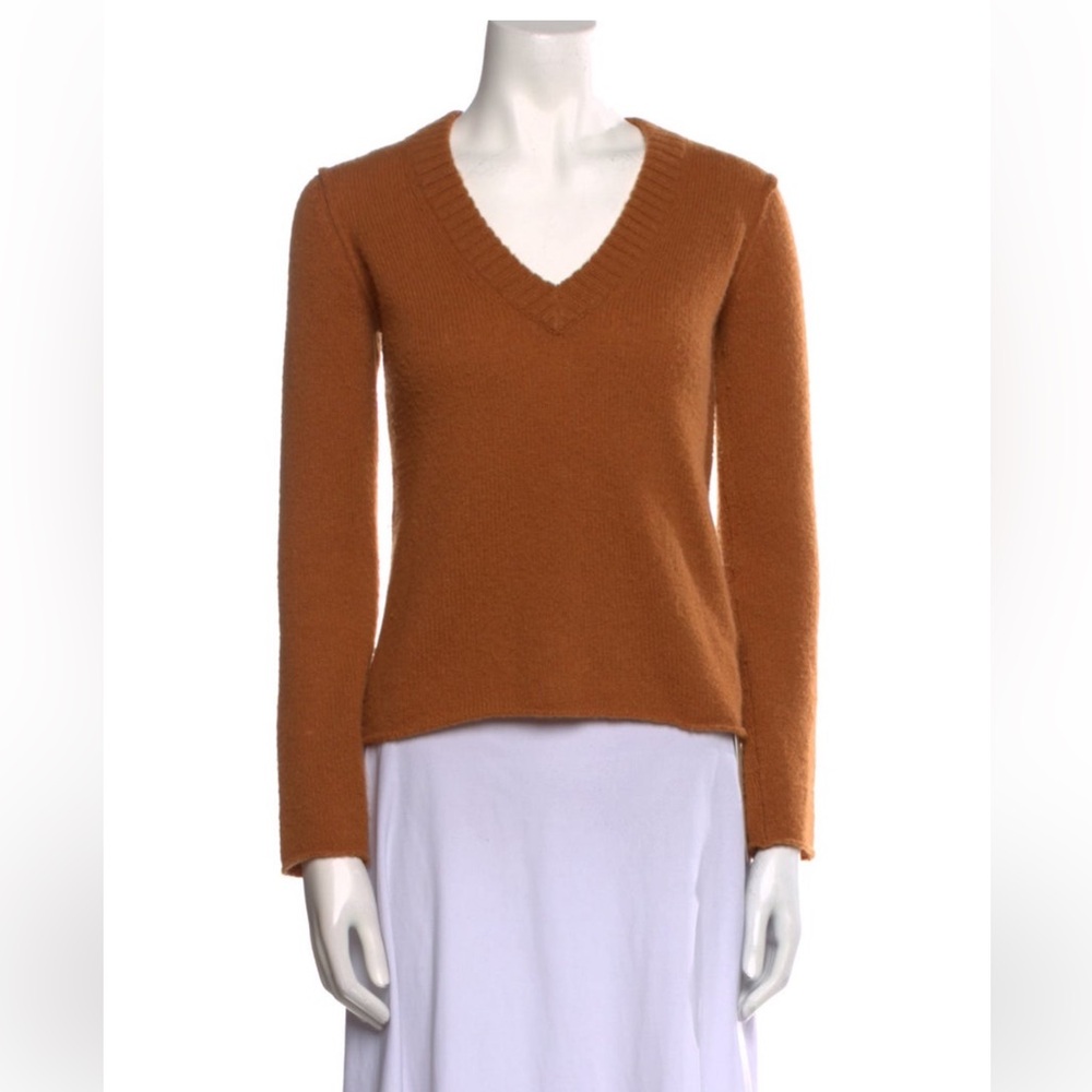 James Perse Cashmere Mustard Yellow Sweater